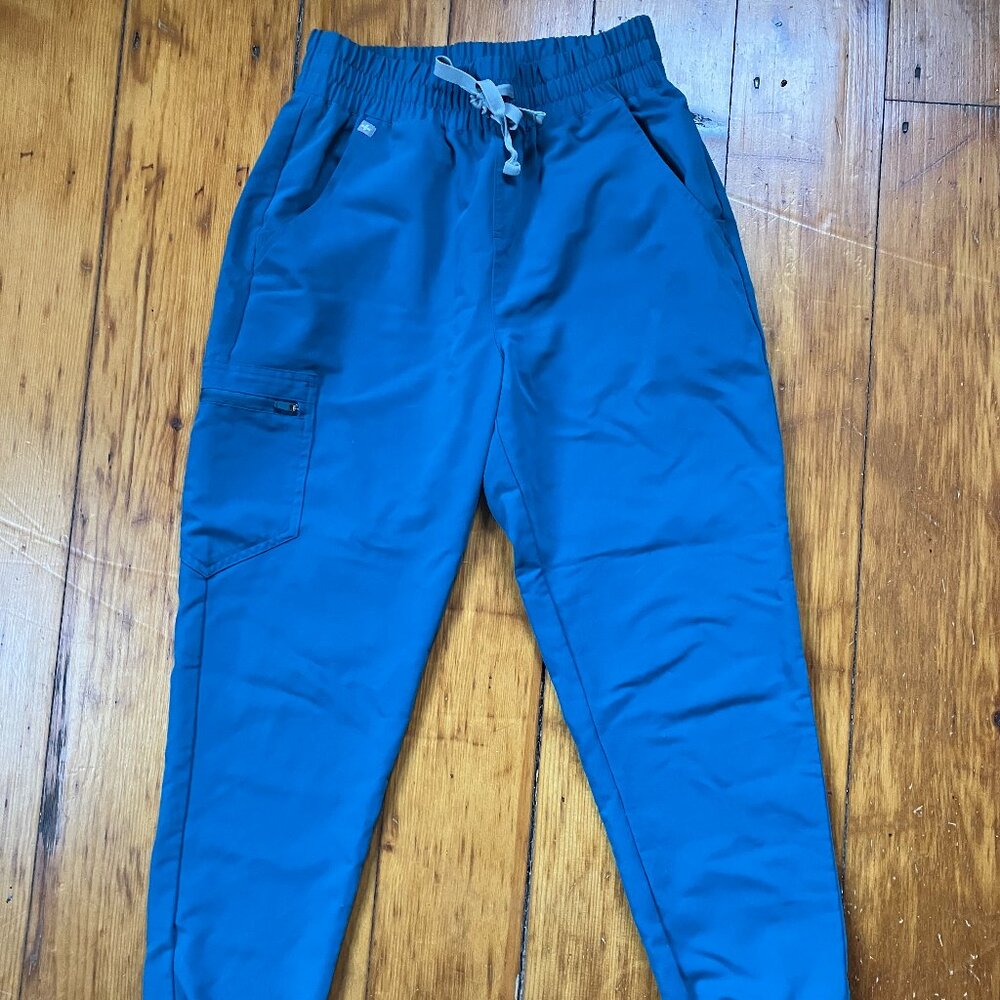 Figs joggers teal size small